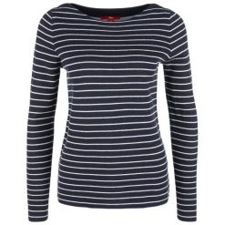 S.Oliver Sweter Damski 36 Ciemny Niebieski. Swetry marki S.Oliver. W wyprzedaży za 176.00 zł.