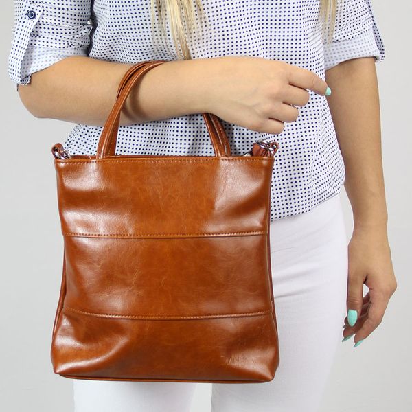 Torebka skórzana damska aktówka DAN-A T86 camel. Brązowe torebki klasyczne DAN-A, bez wzorów, ze skóry, bez dodatków. Za 209.99 zł.