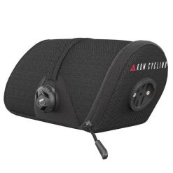 Torba pod siodełko z uchwytem Garmin Varia - KOM Cycling SB01 - ok. 0,8l. Czarne torebki klasyczne KOM CYCLING, bez wzorów, bez dodatków. Za 169.00 zł.