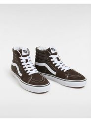 Vans Skórzane sneakersy w kolorze khaki rozmiar: 36,5. Brązowe trampki Vans, bez wzorów, za kostkę, bez zapięcia. Za 127.35 zł.