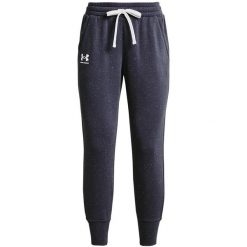 Spodnie dresowe damskie Under Armour Rival Fleece Joggers. Szare spodnie sportowe Under Armour, xl, bez wzorów, z dresówki, trekkingowe. W wyprzedaży za 143.10 zł.