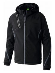 Erima Kurtka softshellowa "Function" w kolorze czarnym rozmiar: S. Czarne kurtki sportowe Erima, m, bez wzorów, bez kaptura, outdoorowe. Za 289.20 zł.