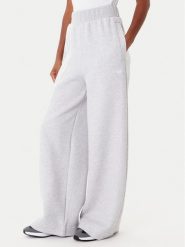 Adidas Spodnie dresowe Off Placed 3-Stripes KA0833 Szary Wide Leg. Szare spodnie sportowe Adidas, s, bez wzorów, z bawełny. Za 299.99 zł.