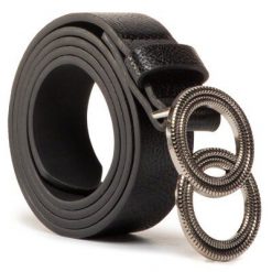 ACCCESSORIES 1W2-025-AW20 Czarny. Czarne paski ACCCESSORIES, bez wzorów, ze skóry ekologicznej. Za 29.99 zł.