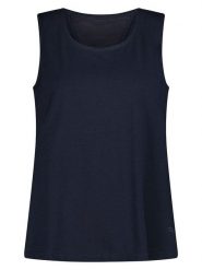 Cmp Top funkcyjny w kolorze granatowym rozmiar: 34. Niebieskie topy CMP, bez wzorów, z materiału, bez kołnierzyka, bez ramiączek. Za 66.47 zł.