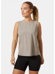 Helly Hansen Top funkcyjny "Roam" w kolorze beżowym rozmiar: S. Brązowe topy Helly Hansen, s, bez wzorów, bez kołnierzyka, bez ramiączek. Za 110.04 zł.