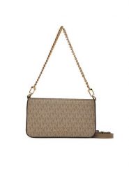 MICHAEL Michael Kors Torebka Bryant Small 32T5GYTU1V Beżowy. Brązowe listonoszki MICHAEL Michael Kors, bez wzorów, ze skóry, bez dodatków. Za 779.99 zł.