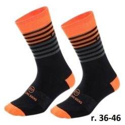 Skarpetki rowerowe unisex madani Toucan. Brązowe skarpety MADANI, bez wzorów. Za 9.99 zł.