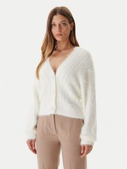 Guess Kardigan W5BR0D Z3BH0 Écru Relaxed Fit. Kardigany Guess, s, z aplikacjami, z syntetyku. Za 479.99 zł.