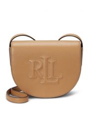 LAUREN RALPH LAUREN Torebka Witley Leather Medium Embossed Logo Crossbody Bag 431950130008 Brązowy. Brązowe listonoszki Lauren Ralph Lauren, bez wzorów, ze skóry, bez dodatków. Za 979.99 zł.