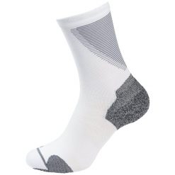 Skarpetki do biegania Odlo CERAMICOOL RUN. Białe skarpety Odlo, bez wzorów. Za 86.32 zł.