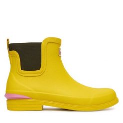 Kalosze Barbour. Żółte kalosze Barbour, bez wzorów. Za 439.99 zł.