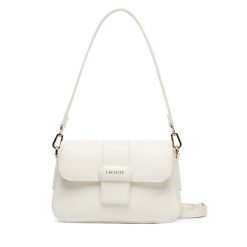 Torebka Lacoste. Szare listonoszki Lacoste, bez wzorów, bez dodatków. Za 560.99 zł.