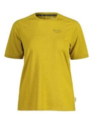 Maloja Koszulka sportowa "HelmkrautM" w kolorze musztardowym rozmiar: XS. Żółte koszulki sportowe Maloja, bez wzorów, z materiału, bez ramiączek, outdoorowe. Za 84.60 zł.