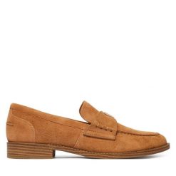 Lordsy Guess. Brązowe lordsy Guess, z aplikacjami, bez obcasa, bez zapięcia. Za 584.99 zł.