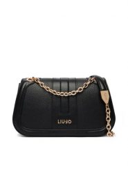 Liu Jo Torebka AA6108 E1109 Czarny. Czarne torebki klasyczne Liu Jo, bez wzorów, ze skóry, bez dodatków. Za 599.99 zł.