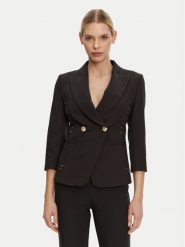 ARTIGLI Marynarka ACGI000922 Czarny Regular Fit. Czarne marynarki i żakiety Artigli, bez wzorów, z syntetyku. Za 549.99 zł.