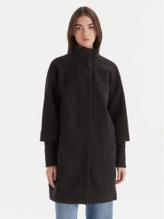 Vero Moda Płaszcz przejściowy Vince 10335816 Czarny Regular Fit. Czarne płaszcze Vero Moda, xl, bez wzorów, z syntetyku, bez kaptura. Za 299.99 zł.