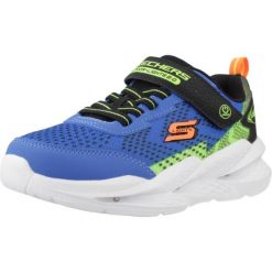 Buty SKECHERS METEOR LIGHTS 2.0 Niebieski. Niebieskie trekkingi Skechers, z syntetyku, trekkingowe. Za 213.93 zł.
