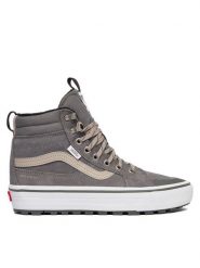 Vans Tenisówki MTE Sk8-Hi Waterproof Insulated VN000DAQ1MG1 Szary. Szare trampki Vans, bez wzorów, z materiału, bez zapięcia. Za 529.99 zł.