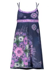 Crazy Sukienka w kolorze granatowo-fioletowym rozmiar: M. Niebieskie sukienki Crazy, na co dzień, m, bez wzorów, bez kołnierzyka, bez ramiączek, midi, proste. Za 127.05 zł.
