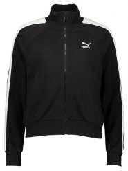 Puma Bluza "Iconic T7" w kolorze czarnym rozmiar: M. Czarne bluzy Puma, m, bez wzorów, bez kaptura. Za 136.45 zł.