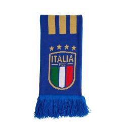 Szalik Figc Italy. Brązowe szaliki Adidas, bez wzorów, sportowe. Za 109.00 zł.