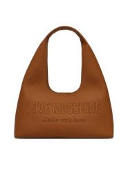 LOVE MOSCHINO Torebka JC4047PP0OLE0200 Brązowy. Brązowe torebki klasyczne Love Moschino, bez wzorów, ze skóry, bez dodatków. Za 919.99 zł.