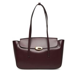 Torebka Calvin Klein. Czerwone torebki klasyczne Calvin Klein, bez wzorów, bez dodatków. Za 799.99 zł.