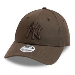 Damska czapka z daszkiem New Era MLB New York Yankees. Brązowe czapki New Era, bez wzorów. Za 170.50 zł.