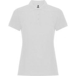 Damska Koszulka Polo Pegaso Premium. Białe koszulki polo ROLY, s, bez wzorów, bez kołnierzyka, bez ramiączek. Za 63.99 zł.