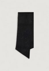 Szalik Kobieta ONLY ONLSOLA GLITTER KNIT SCARF CC. Czarne szaliki Only, bez wzorów, z elastanu. Za 157.20 zł.