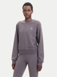 Adidas by Stella McCartney Bluza JW4692 Szary Regular Fit. Szare bluzy adidas by Stella McCartney, xl, bez wzorów, z bawełny, bez kaptura. Za 529.99 zł.