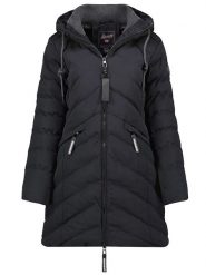 Geographical Norway Parka "Clarisal" w kolorze czarnym rozmiar: XXL. Czarne parki Geographical Norway, xxl, bez kaptura. Za 265.39 zł.
