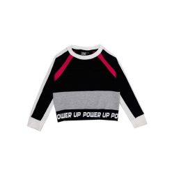 Bluza miękka na co dzień na siłownię. Czarne bluzy LEONE 1947 APPAREL, bez wzorów, z bawełny, bez kaptura. W wyprzedaży za 89.72 zł.