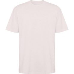 Koszulka Z Krótkim Rękawem Dla Dorosłych Unisex Bull Oversized. Białe bluzki ROLY, bez wzorów, sportowe, bez kołnierzyka, bez ramiączek. Za 51.99 zł.