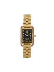 U.S. Polo Assn. Zegarek Ginger USP8402GR Złoty. Żółte, analogowe zegarki U.S. Polo Assn., złote. Za 579.99 zł.