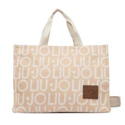 Torebka Liu Jo. Brązowe shopper Liu Jo, bez wzorów, bez dodatków. Za 469.99 zł.