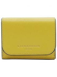 LIEBESKIND BERLIN Skórzany portfel "Lillian" w kolorze żółtym - 10 x 8 x 3 cm rozmiar: onesize. Żółte portfele Liebeskind Berlin, bez wzorów, z materiału. Za 189.29 zł.