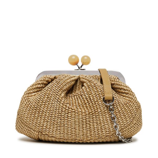 Torebka Weekend Max Mara. Brązowe torebki klasyczne Weekend Max Mara, bez wzorów, bez dodatków. Za 1,286.99 zł.