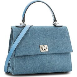Torebka KAZAR - London 32426-TK-10 Blue. Niebieskie torebki klasyczne Kazar, bez wzorów, z jeansu, bez dodatków. W wyprzedaży za 449.00 zł.