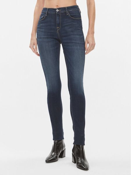 Please Jeansy P8159MRSP3 Granatowy Skinny Fit. Niebieskie jeansy Please, xs, bez wzorów. Za 449.99 zł.