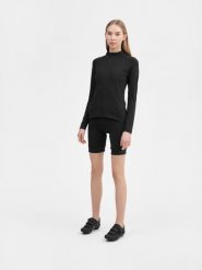 4F Bluza rowerowa rozpinana bez kaptura damska XL. Czarne bluzy 4f, m, bez wzorów, z dzianiny, bez kaptura. Za 269.99 zł.