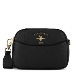 Torebka U.S. Polo Assn. Czarne listonoszki U.S. Polo Assn., bez wzorów, bez dodatków. Za 209.99 zł.