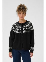 Kaffe Kardigan w kolorze czarnym rozmiar: XS. Czarne kardigany Kaffe, xs, bez wzorów, z wełny. Za 104.99 zł.