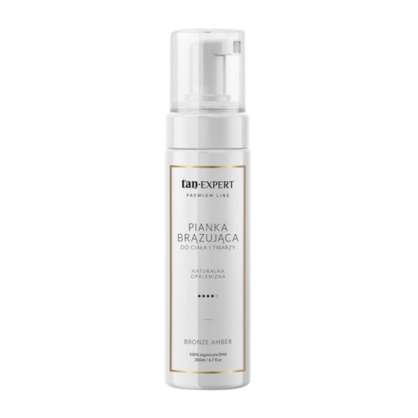 TanExpert Bronze Amber pianka samoopalająca z witaminą E i ekstraktem z granatu Samoopalacze 200 ml. Kremy do opalania TanExpert. Za 174.99 zł.