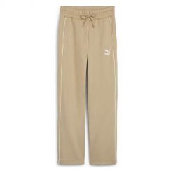 Spodnie sportowe damskie Puma T7. Brązowe spodnie dresowe Puma, s, bez wzorów, z dresówki. Za 311.00 zł.