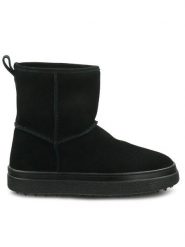 Gant Śniegowce Snowhill 29543781 Czarny. Czarne trapery i śniegowce GANT, ze skóry. Za 719.99 zł.