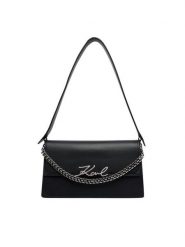 KARL LAGERFELD Torebka B4W30064 Czarny. Czarne torebki klasyczne KARL LAGERFELD, bez wzorów, ze skóry, bez dodatków. Za 1,299.00 zł.