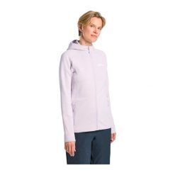 Bluza damska Jack Wolfskin Baiselberg Hooded FZ. Fioletowe bluzy Jack Wolfskin, bez wzorów, bez kaptura. Za 359.99 zł.